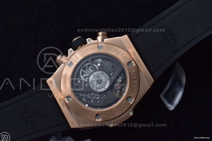 on 517 Edition King 1:1 Strap Unico Bang EasyMatch RG Rainbow 45mm Rainbow ZF A Gummy Best Big 0430